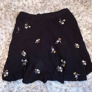 Floral flowy skirt